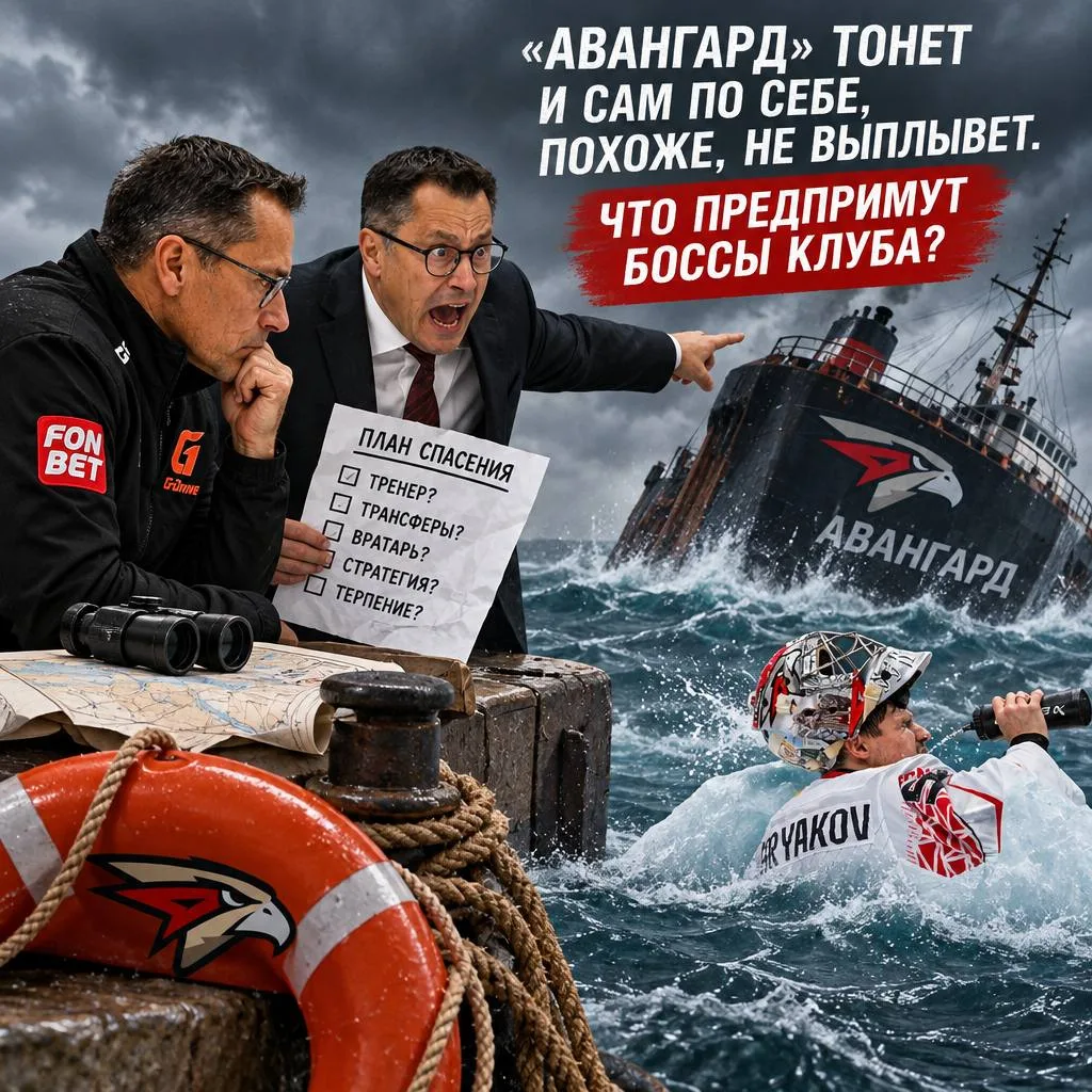 «Авангард» тонет на старте сезона КХЛ, и тут пугают даже не результаты «ястребов», а по...