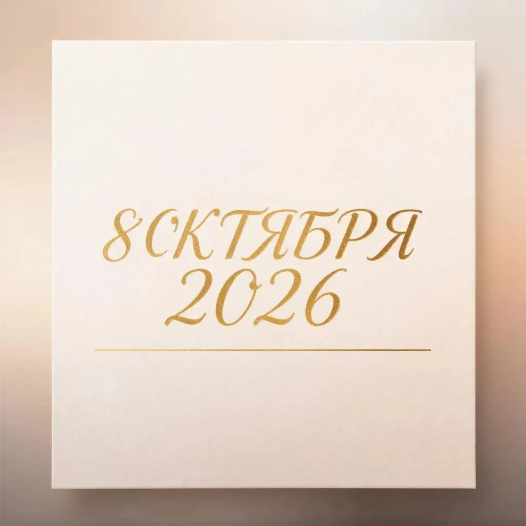 📅 Дата: 8 октября 2026 года, четверг