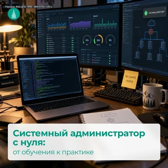 💻 Системный администратор с нуля: от обучения к практике