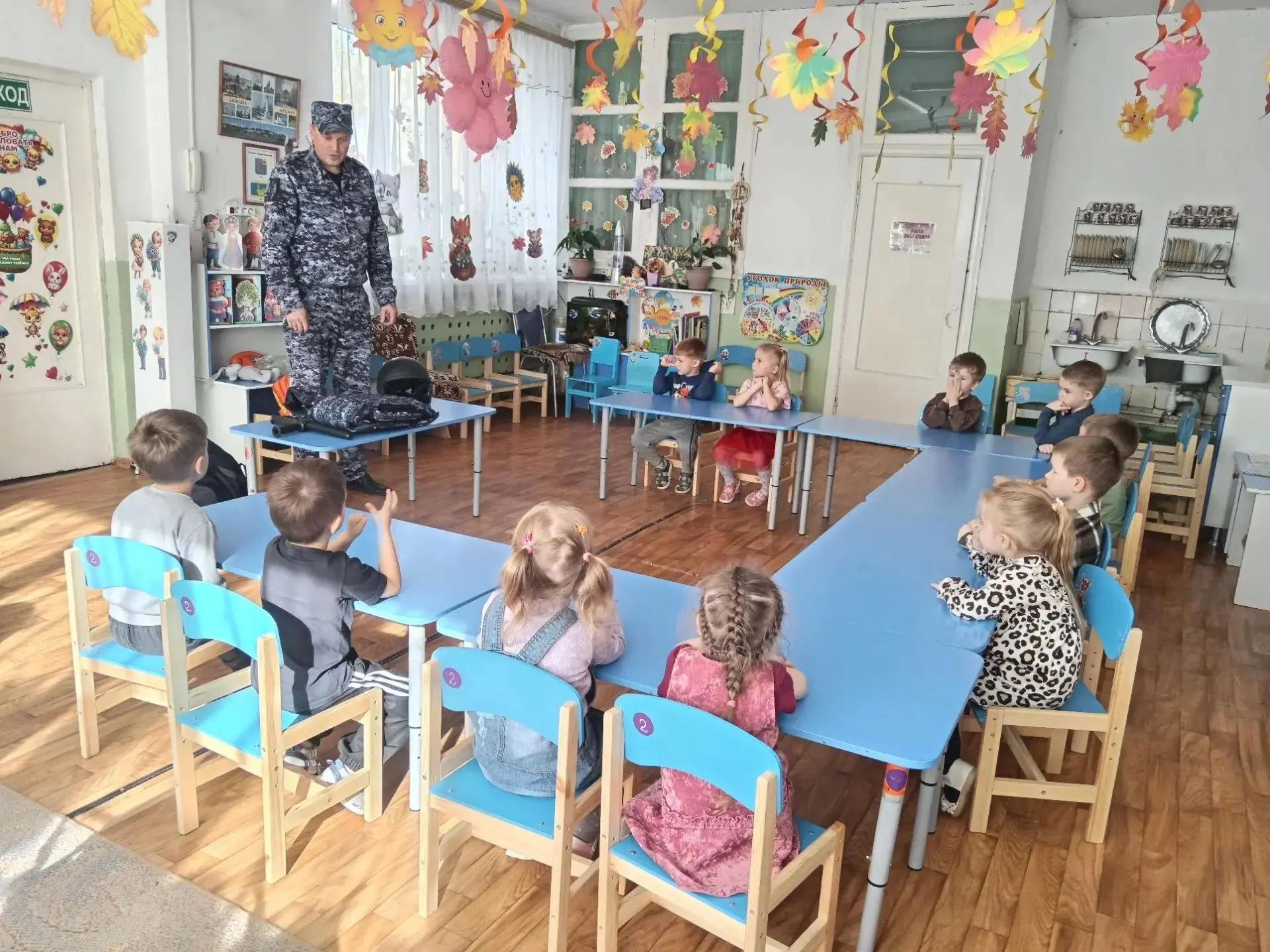7 октября в детском саду   в группе "Колокольчик" прошло мероприятие, которое посетил с...