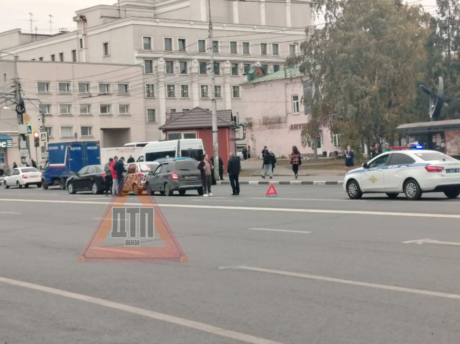 ‼️Тройное ДТП у «ЦУМа» в Пензе.