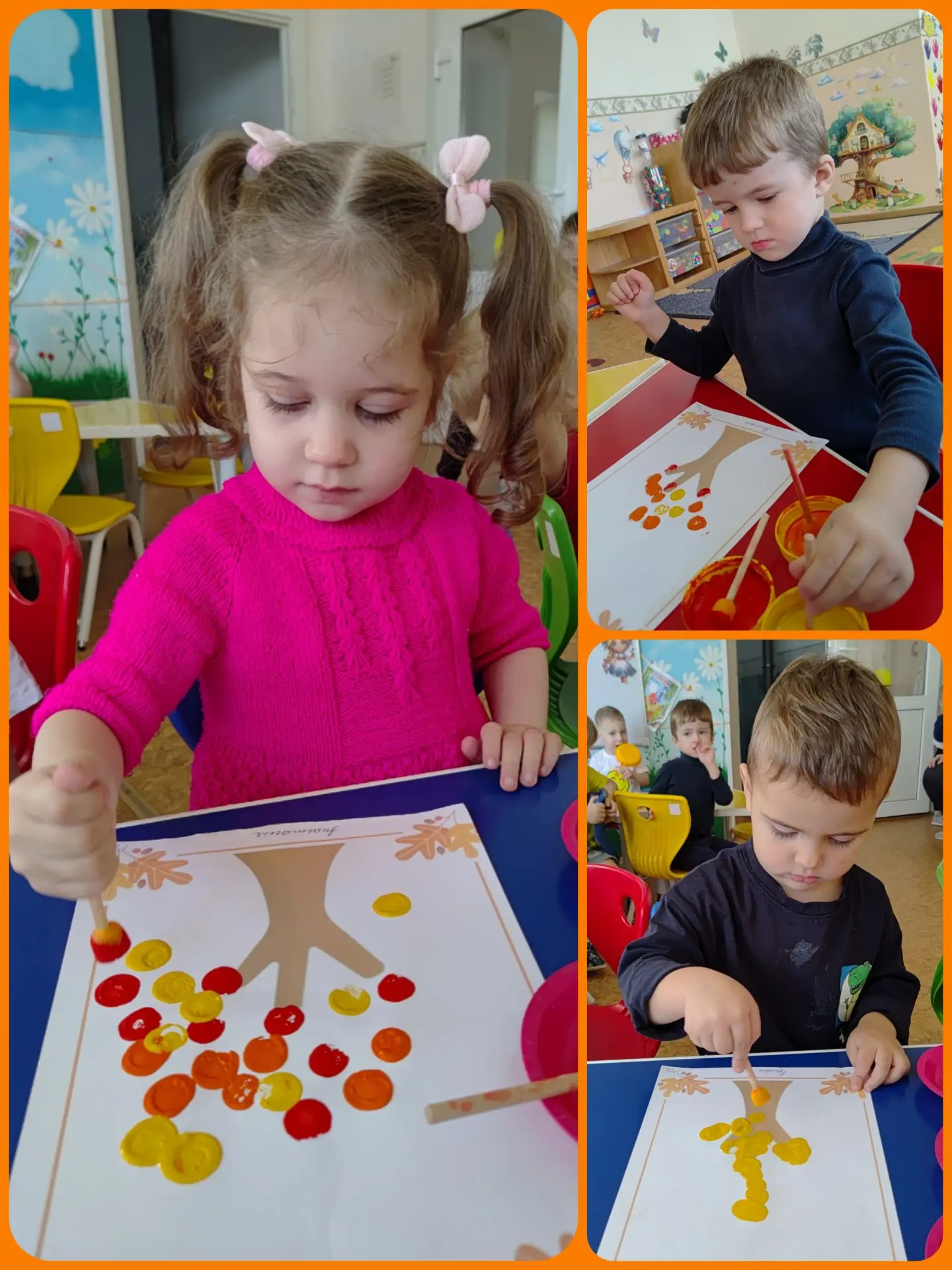 🍁 «Разноцветная осень» в наших яслях 🍁