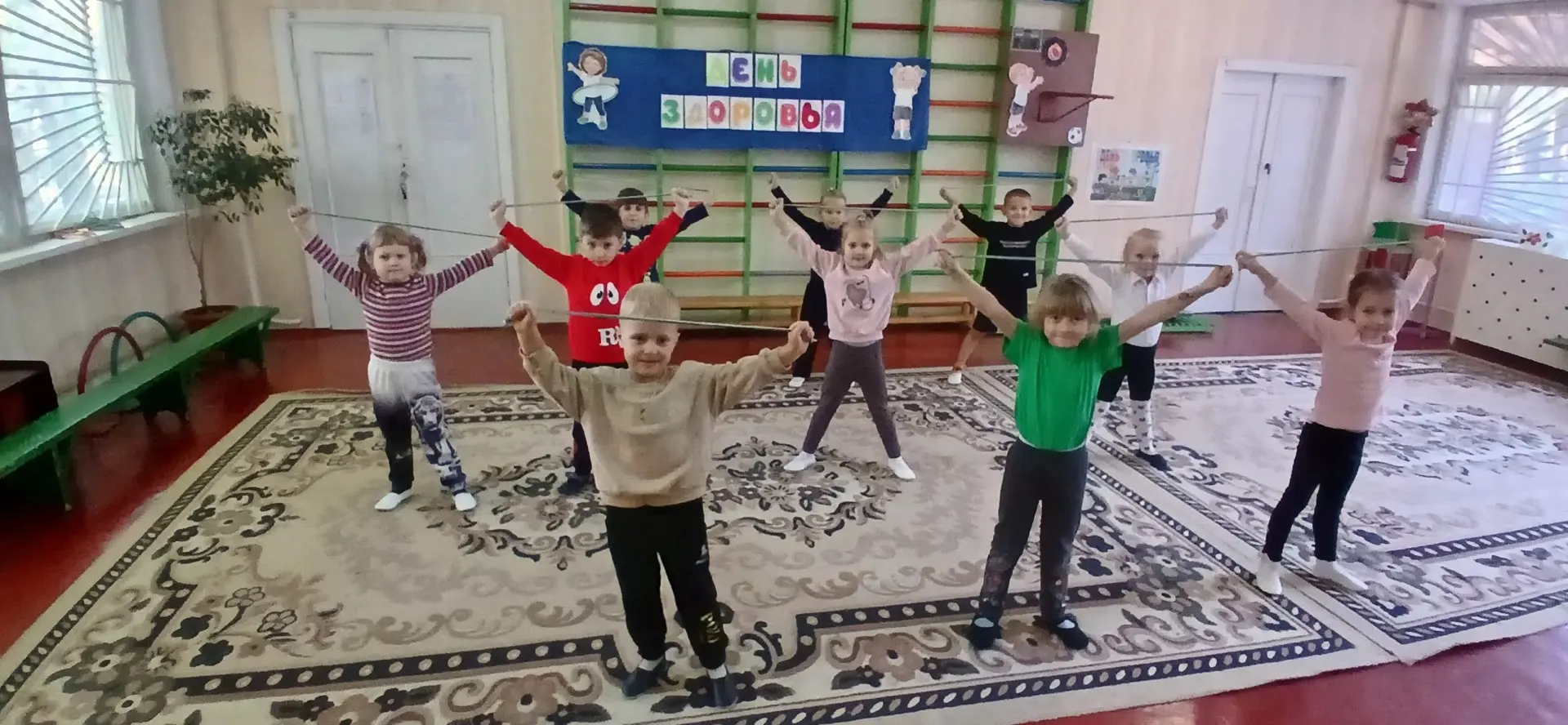 В здоровом теле - здоровый дух!