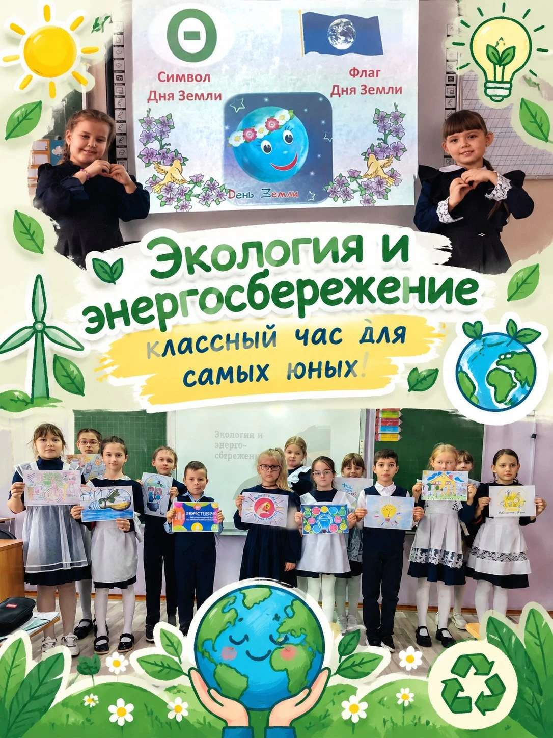 💡🌱 «Экология и энергосбережение»: классный час для самых юных!