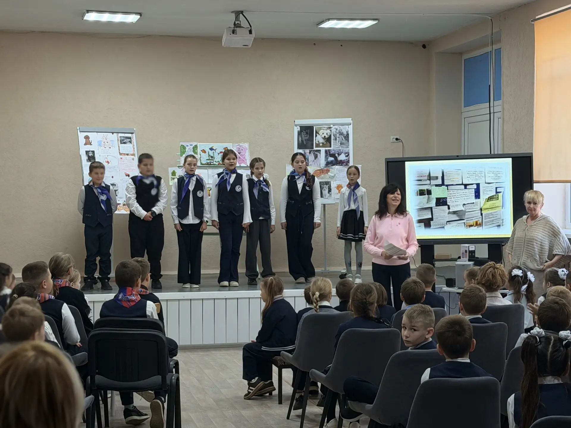 🎉 «День защиты животных»: тепло, знания и радость от наших четвероклассников! 🎉В ГБОУ...