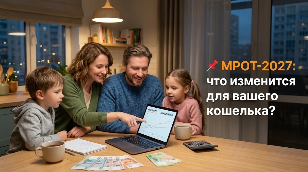 📌 МРОТ в 2027 году: как изменятся доходы и выплаты?