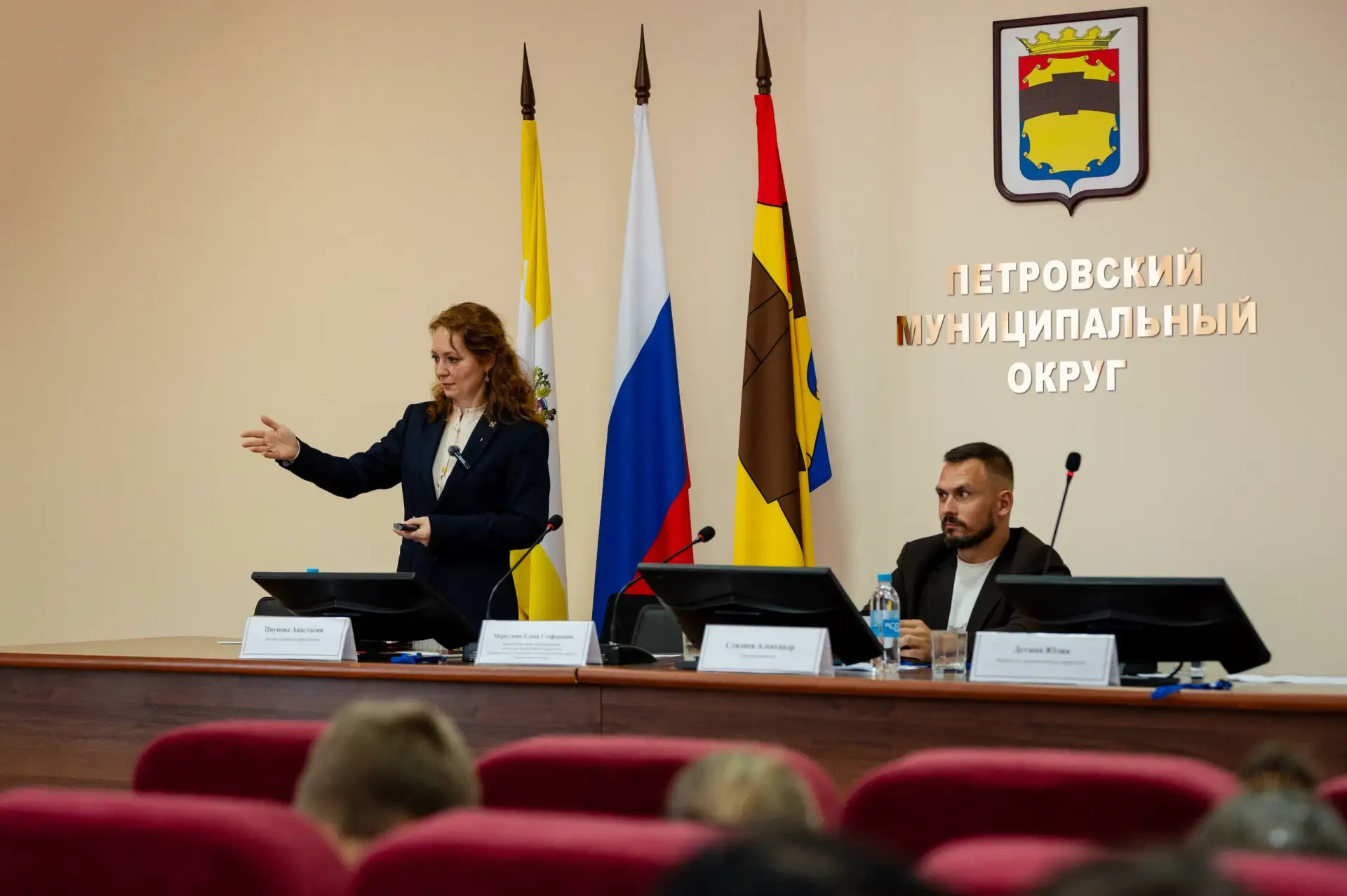 8 октября в зале заседаний администрации Петровского муниципального округа Ставропольск...