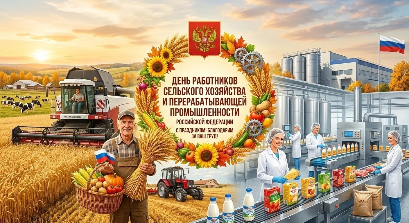🌾 С праздником труда, изобилия и заботы о родной земле!