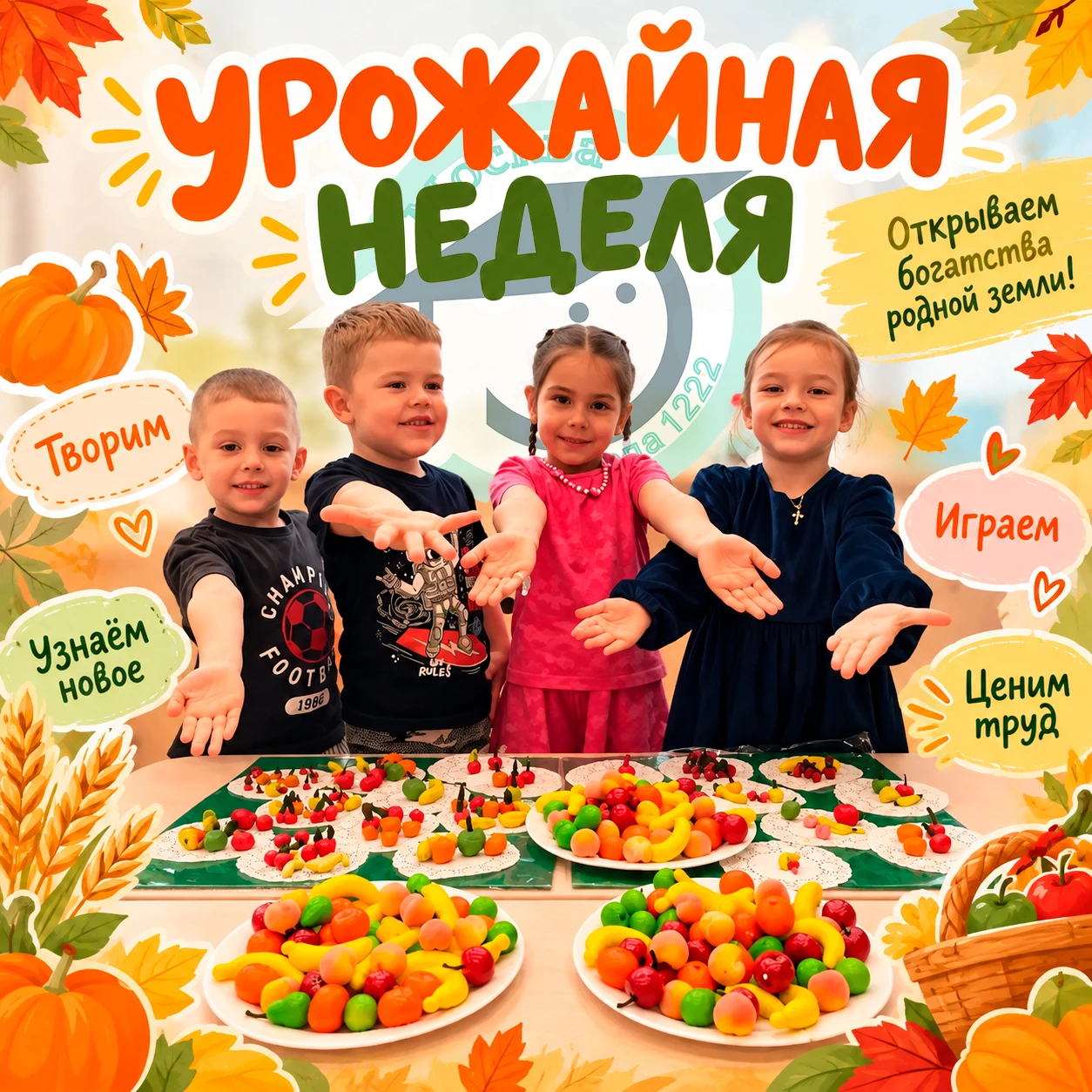🍎 УРОЖАЙНАЯ НЕДЕЛЯ — ОТКРЫВАЕМ БОГАТСТВА РОДНОЙ ЗЕМЛИ!