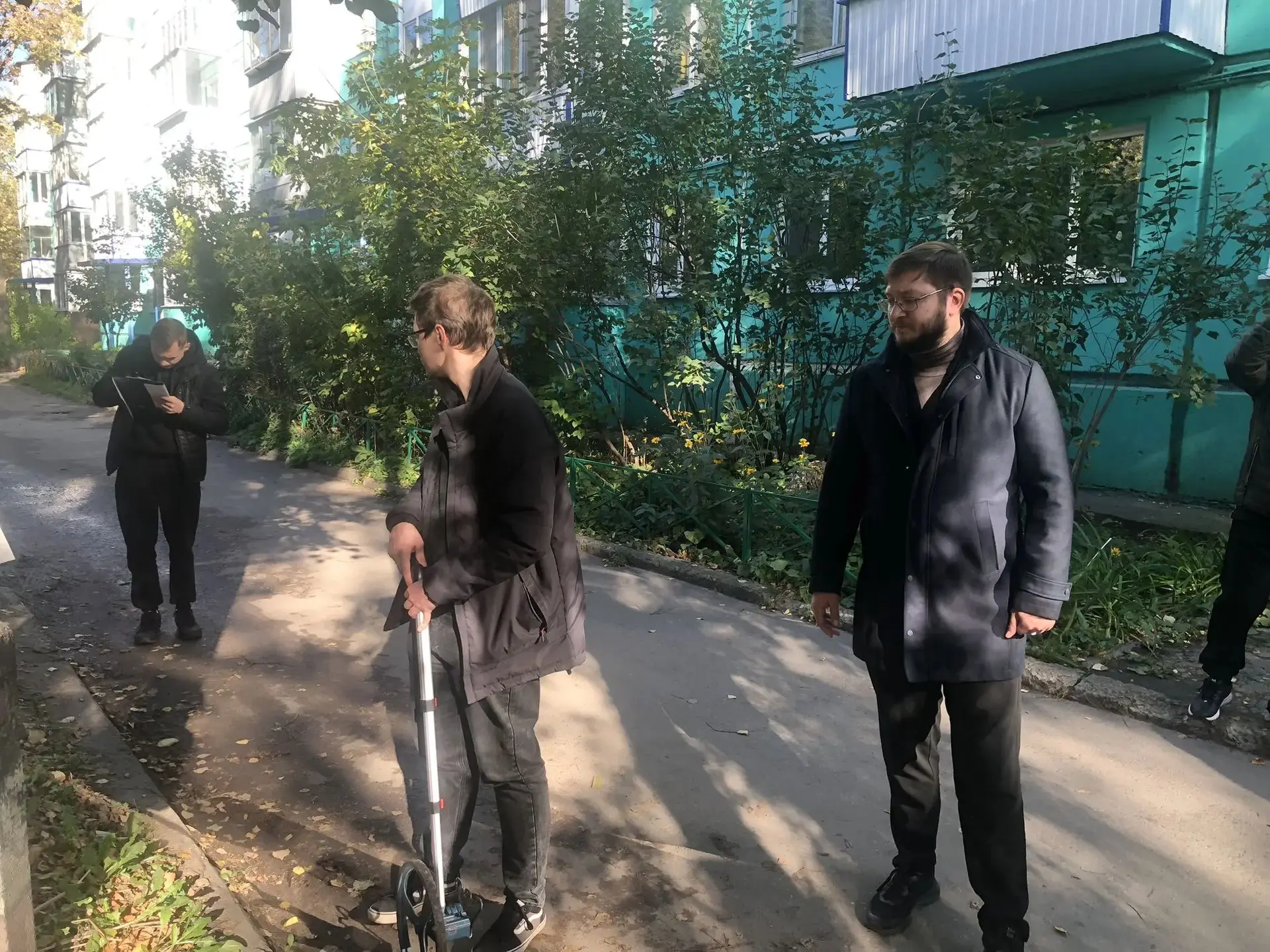 Работаем на результат: благоустройство на Московском шоссе, 69.