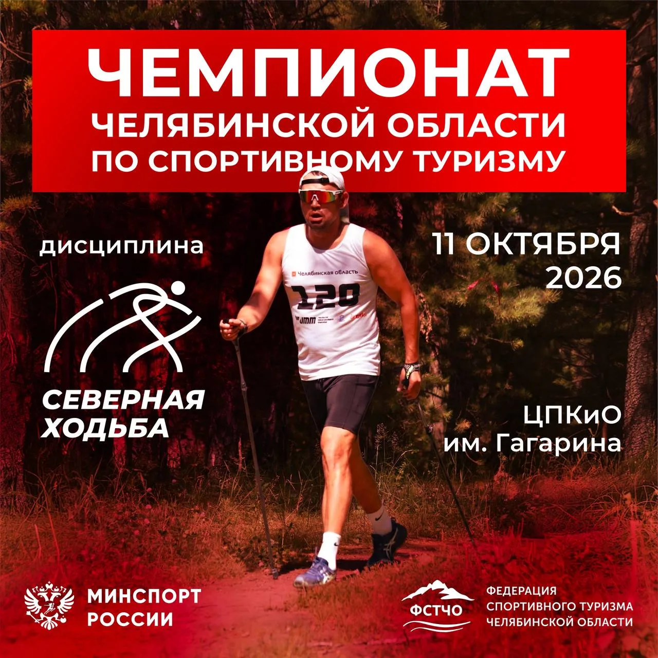 Чемпионат региона по спортивному туризму в дисциплине «Северная ходьба»