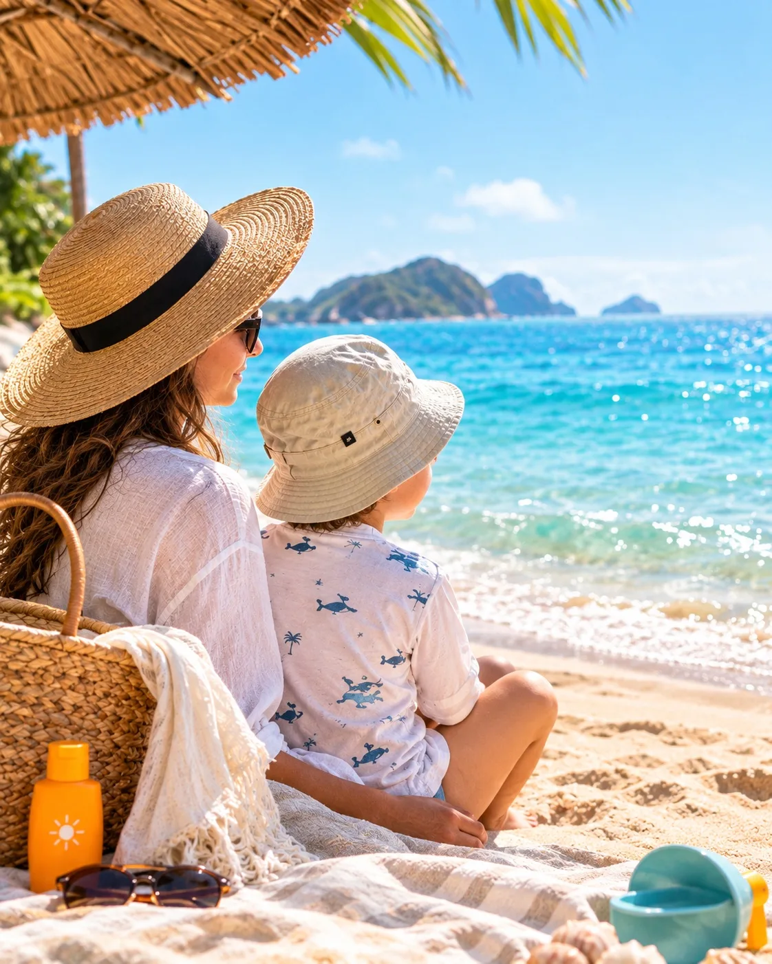 ☀️ СОЛНЦЕ И ДЕТИ: КАК ЗАЩИТИТЬ РЕБЁНКА НА ОТДЫХЕ? 🏖️