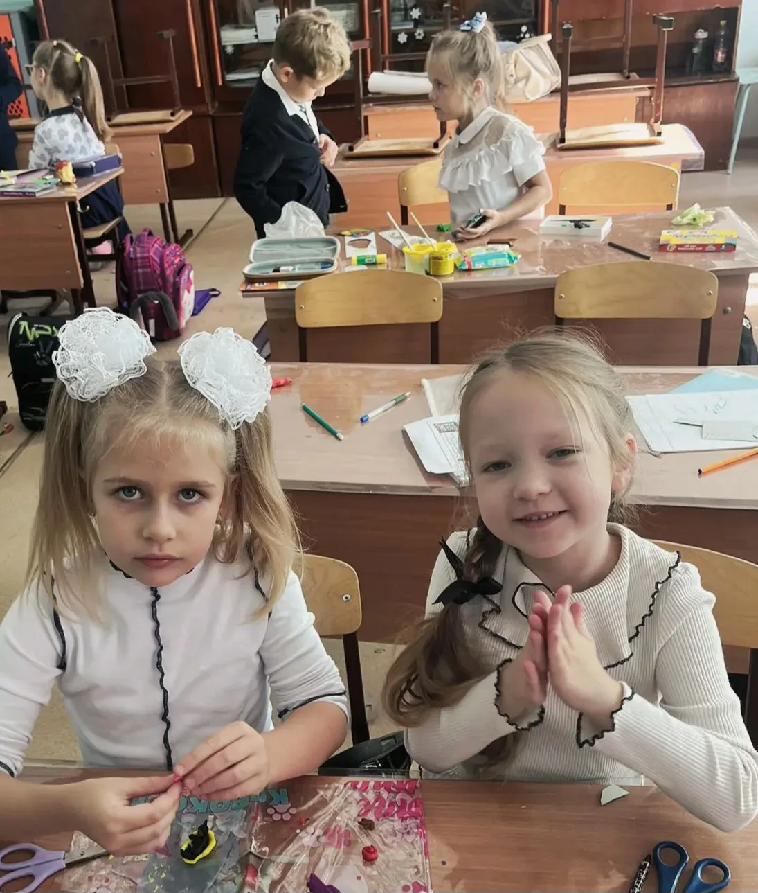 ✂️🖍 Маленькие мастера за большой работой!