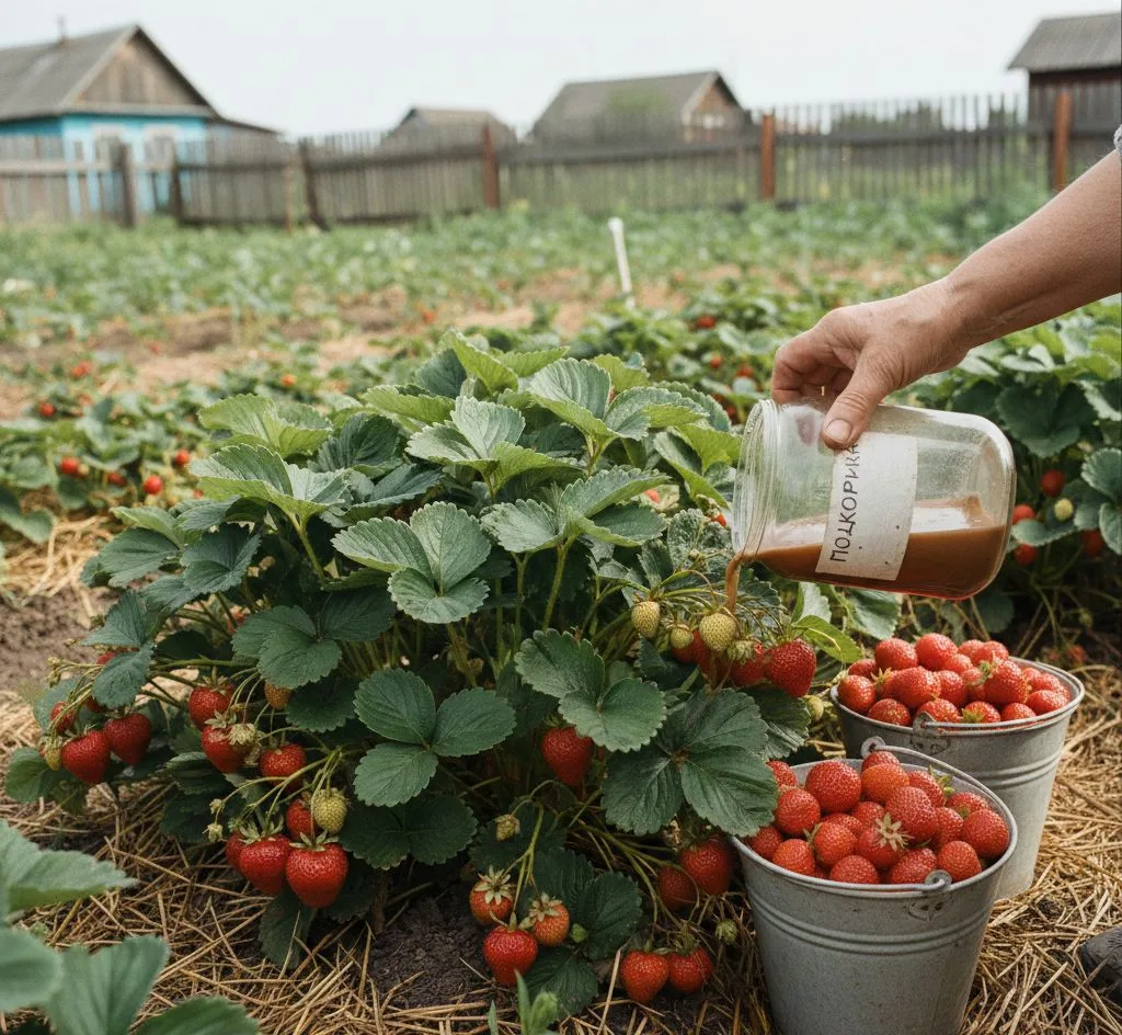 «Финишный аккорд для клубники»: как осенняя подкормка превращает грядку в ягодное изоби...