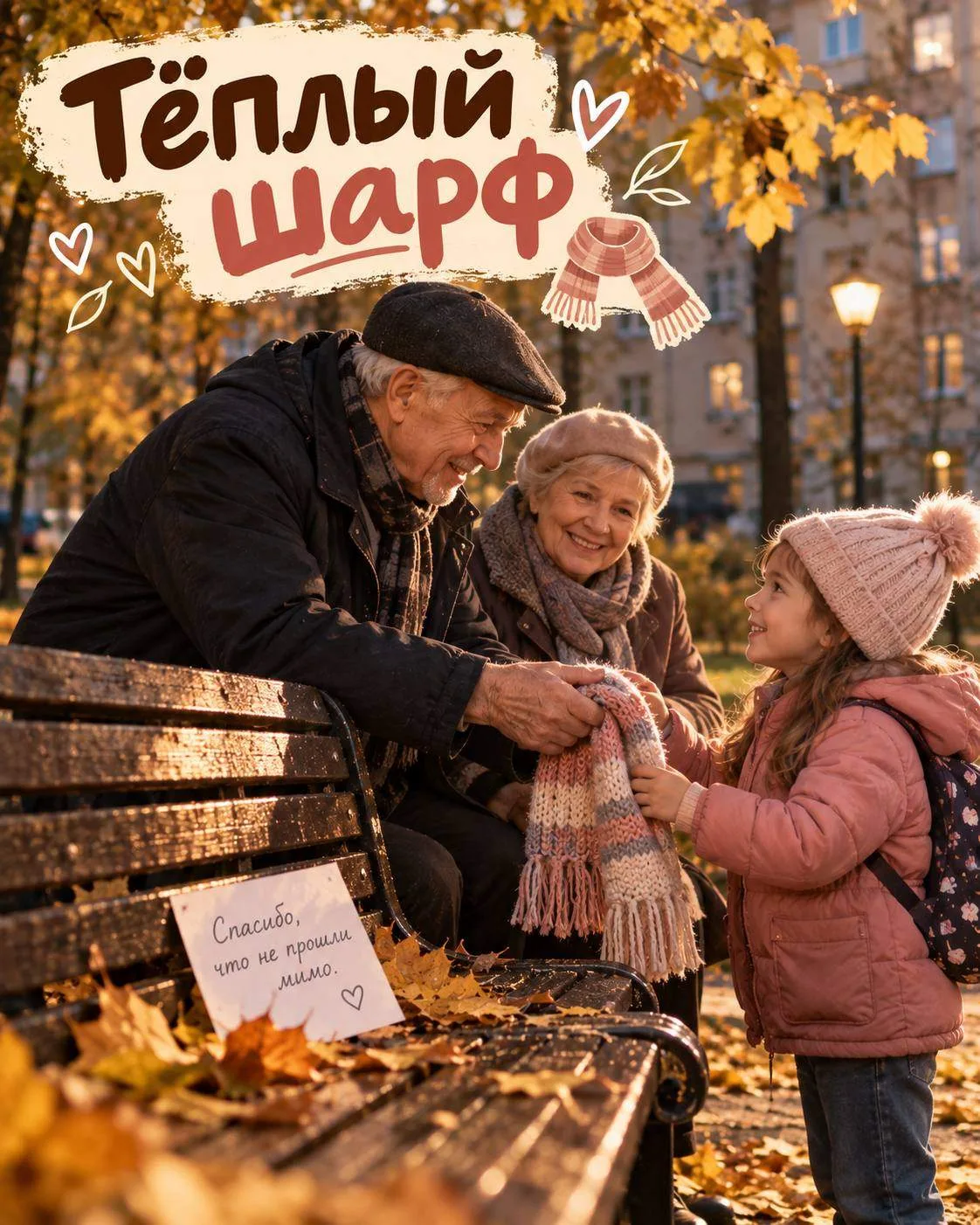 Пожилая пара каждый вечер гуляла по одному и тому же московскому двору. Однажды мужчина...