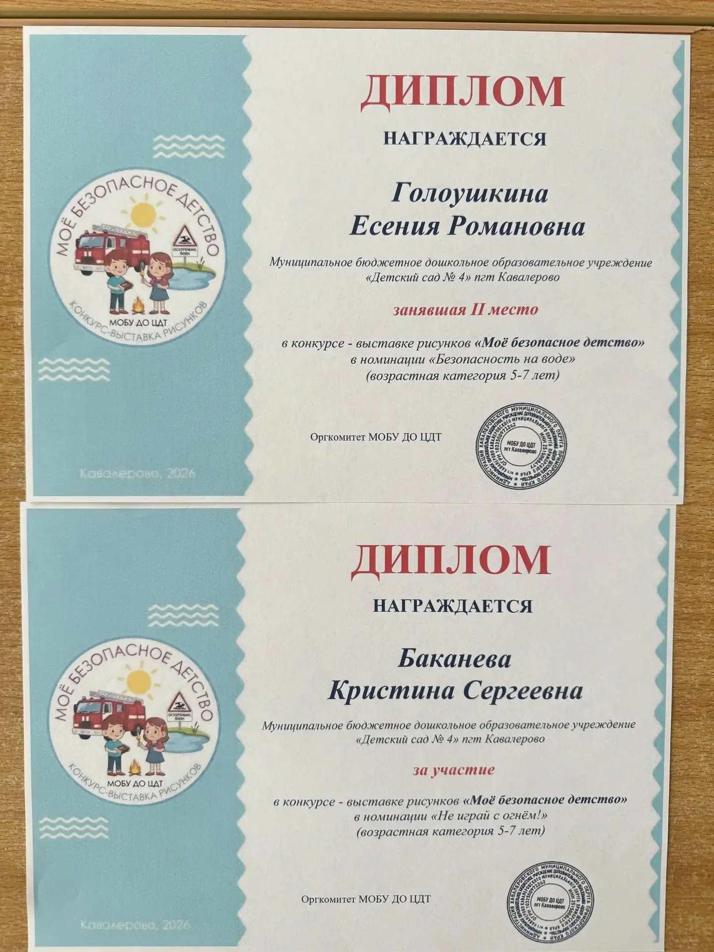🎨 «Мое безопасное детство»: глазами наших талантов!