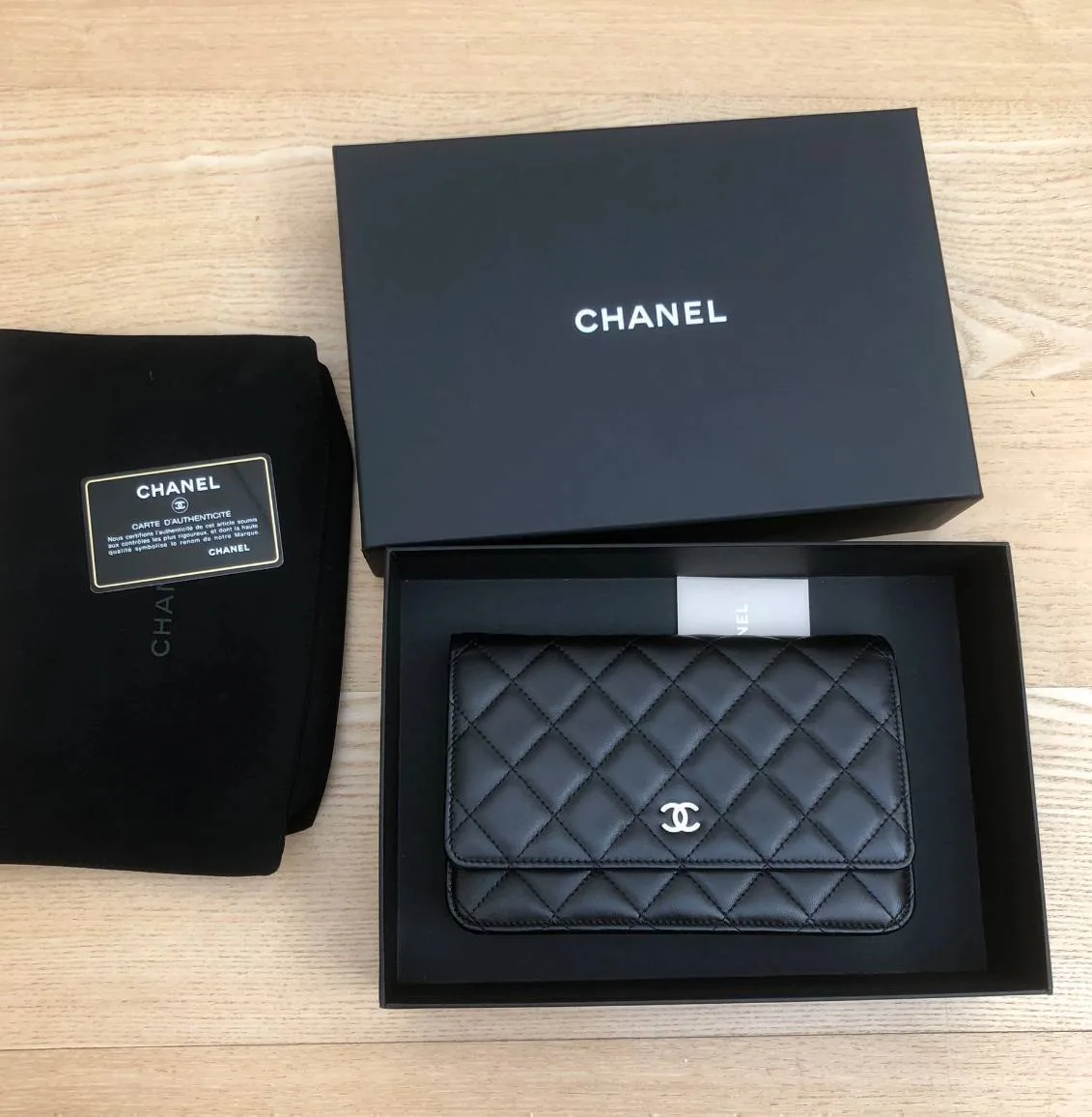 Сумочка Chanel Woc 🖤