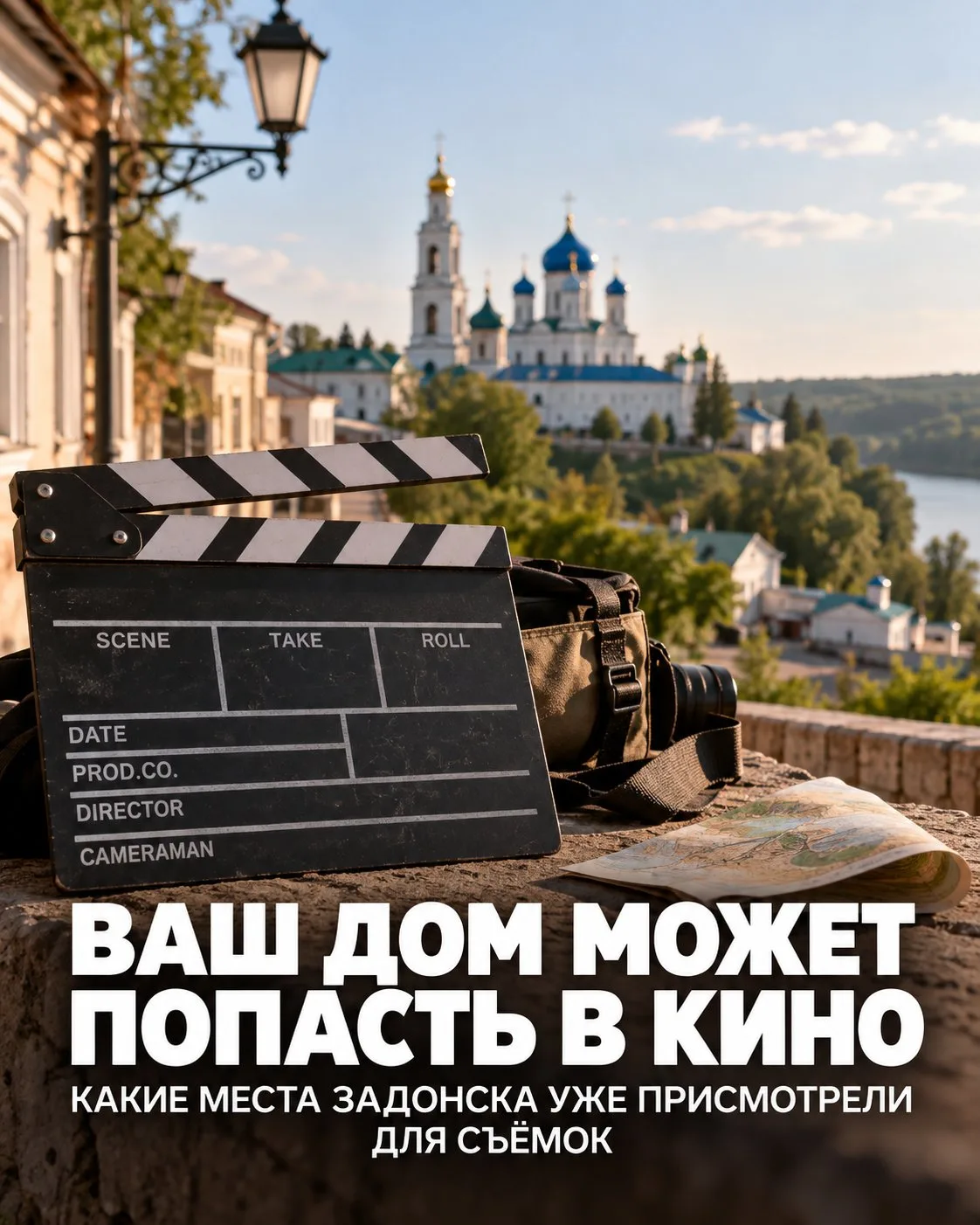 🎬 Ваш дом может попасть в кино: в Задонске ищут новые кинолокации
