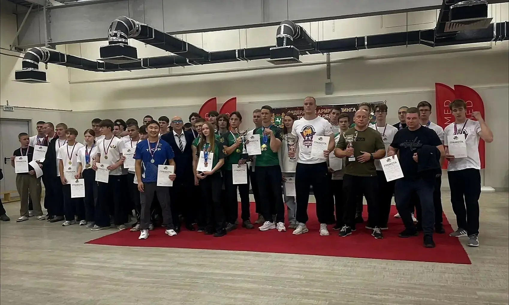 📍11 октября в спортивном комплексе СибГМУ прошли чемпионат и первенство Томской област...