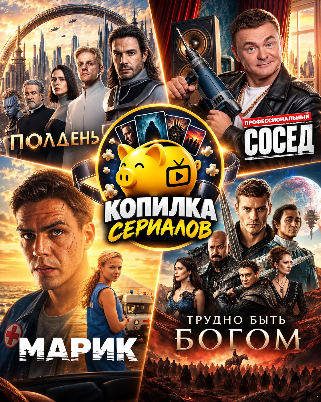 🍿 КОПИЛКА СЕРИАЛОВ — СМОТРИ ПЕРВЫМ! 🔥