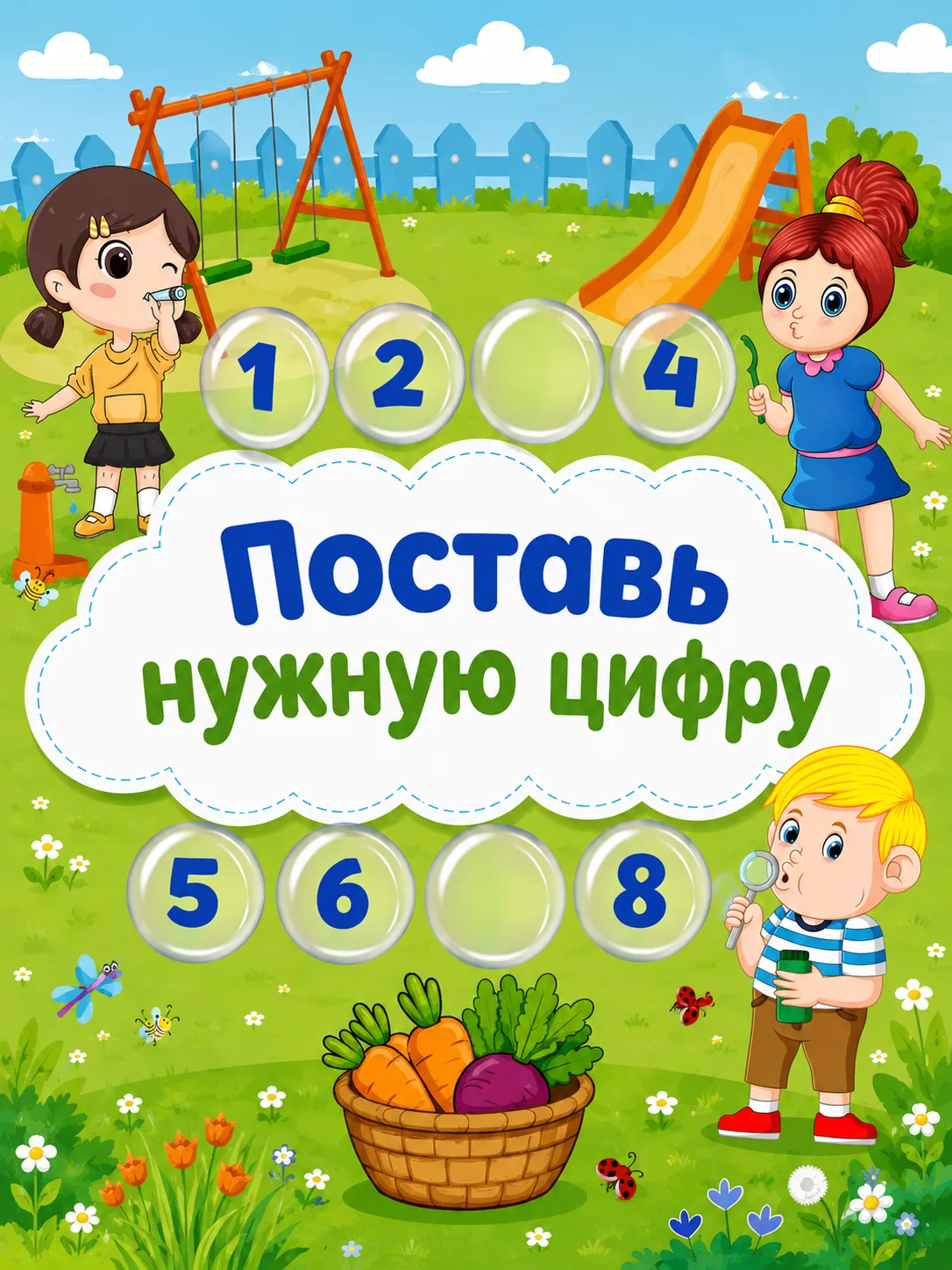 «Поставь нужную цифру»