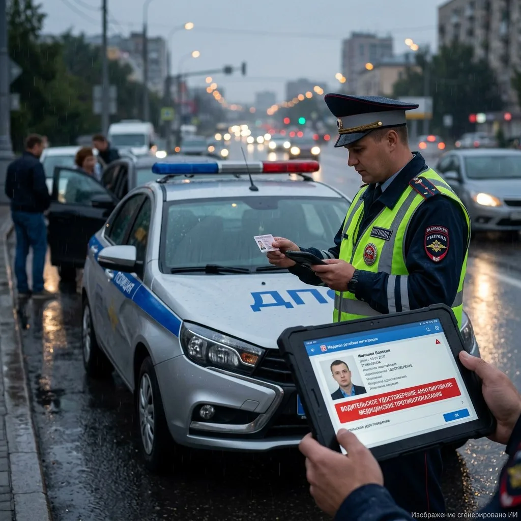 ГАИ получит право аннулировать водительские права