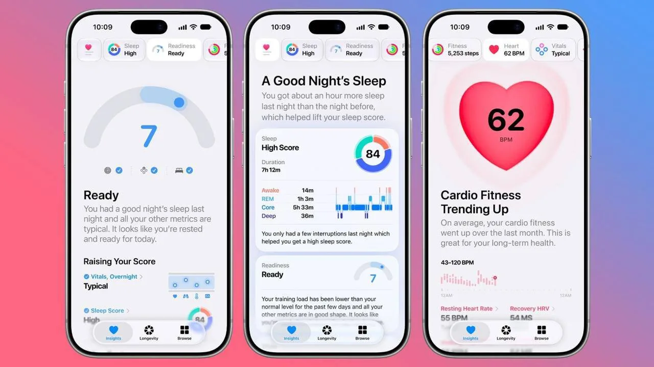 👍 Apple удалила новое приложение Здоровье из iOS 27.2 beta 4