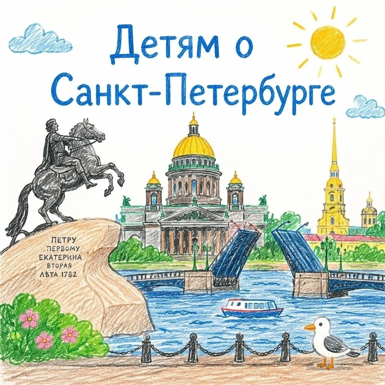 🦁 Санкт-Петербург — один из самых красивых и величественных городов мира! Очень важно ...