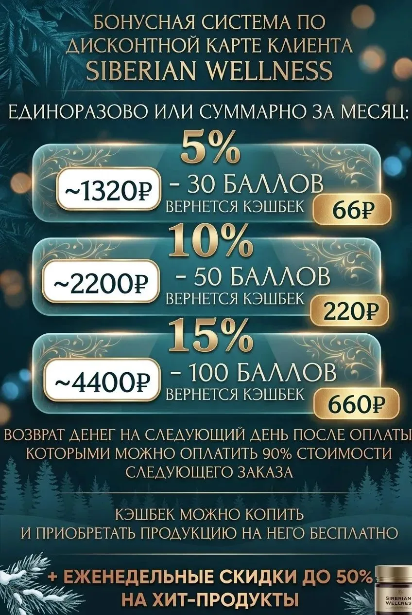 Оформить бесплатную БОНУСНУЮ карту с возвратом кешбэка от 5 до 25%  можно здесь 👇