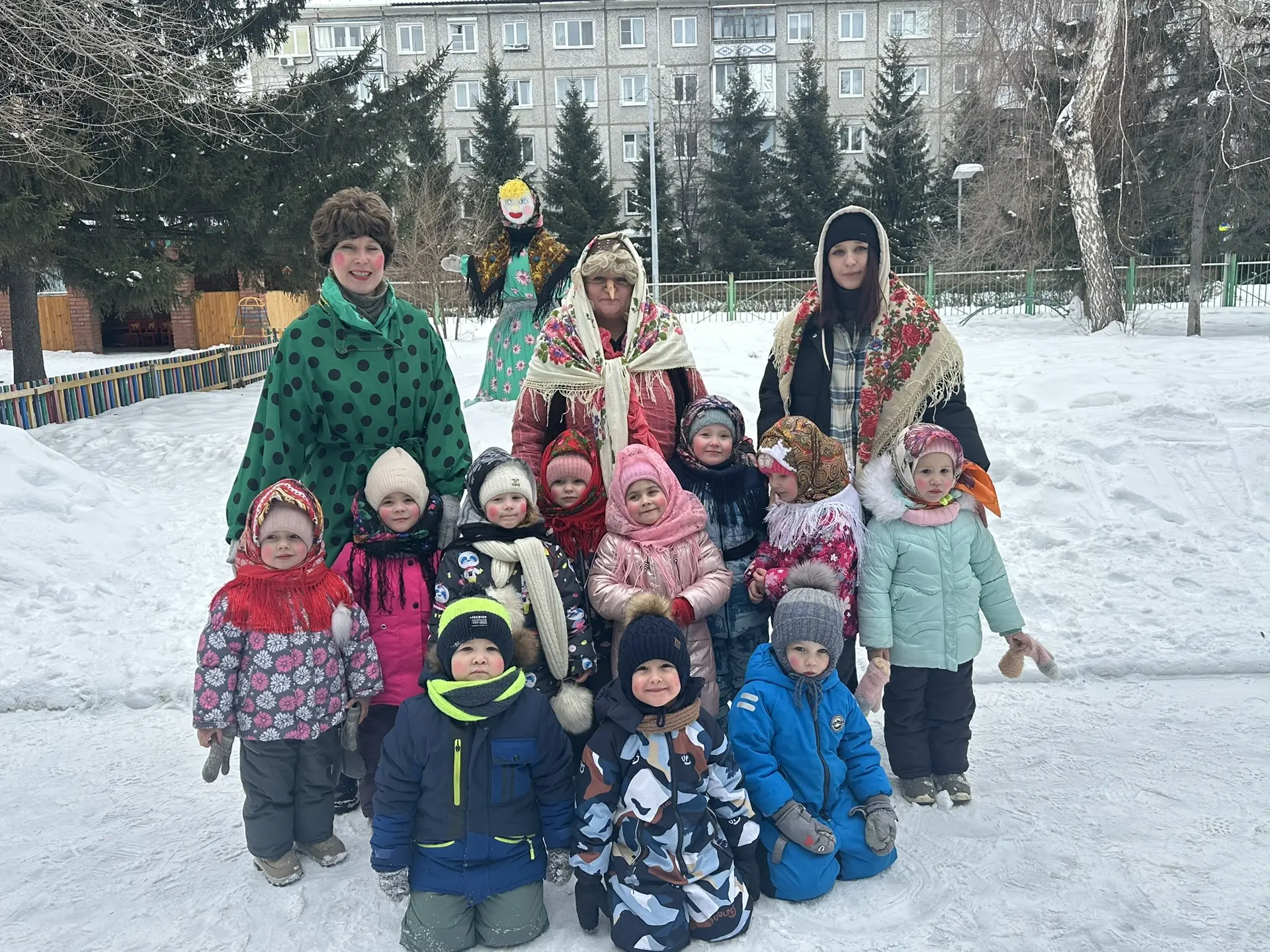 🎉 Широкая Масленица в детском саду!