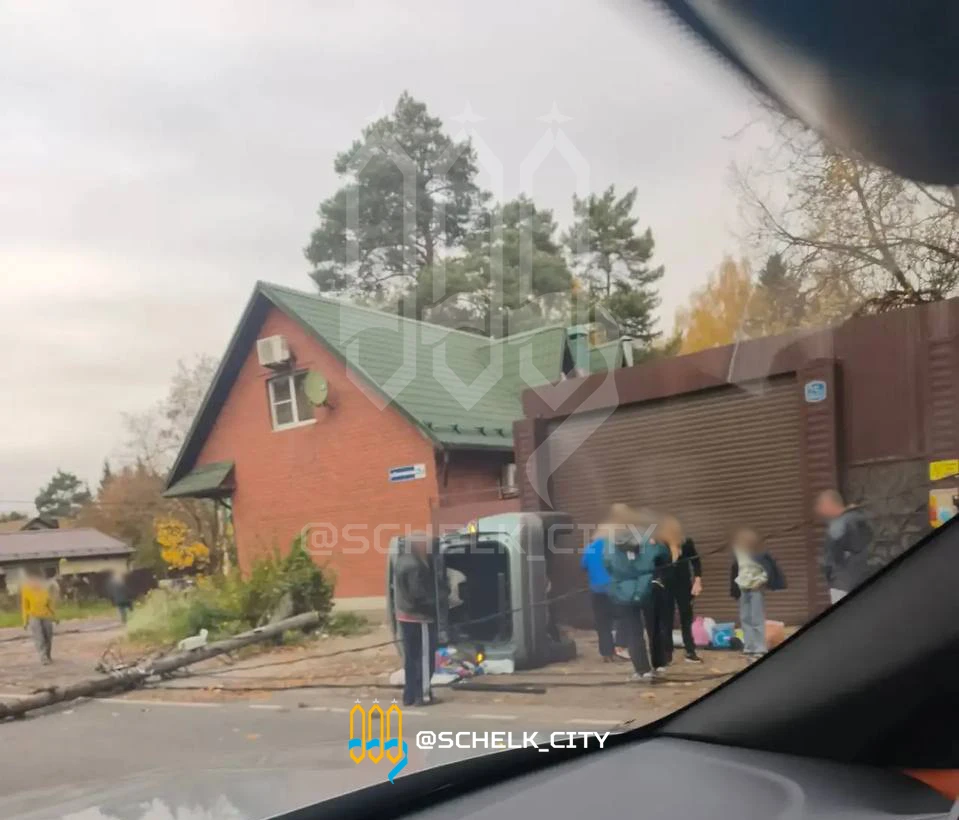 ДТП в п. Загорянский на Валентиновской улице 🚔