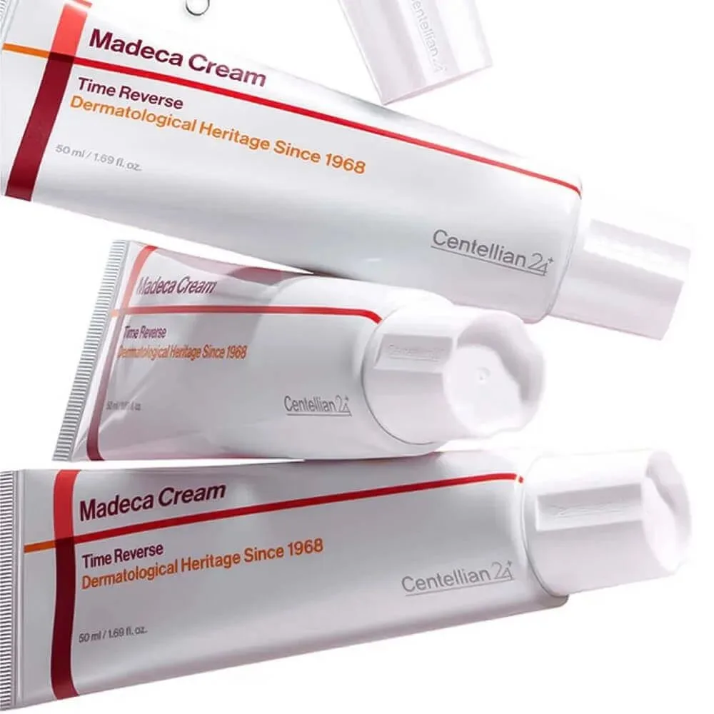 Укрепляющий крем с центеллой Centellian24 Madeca Cream Time Reverse Season 7