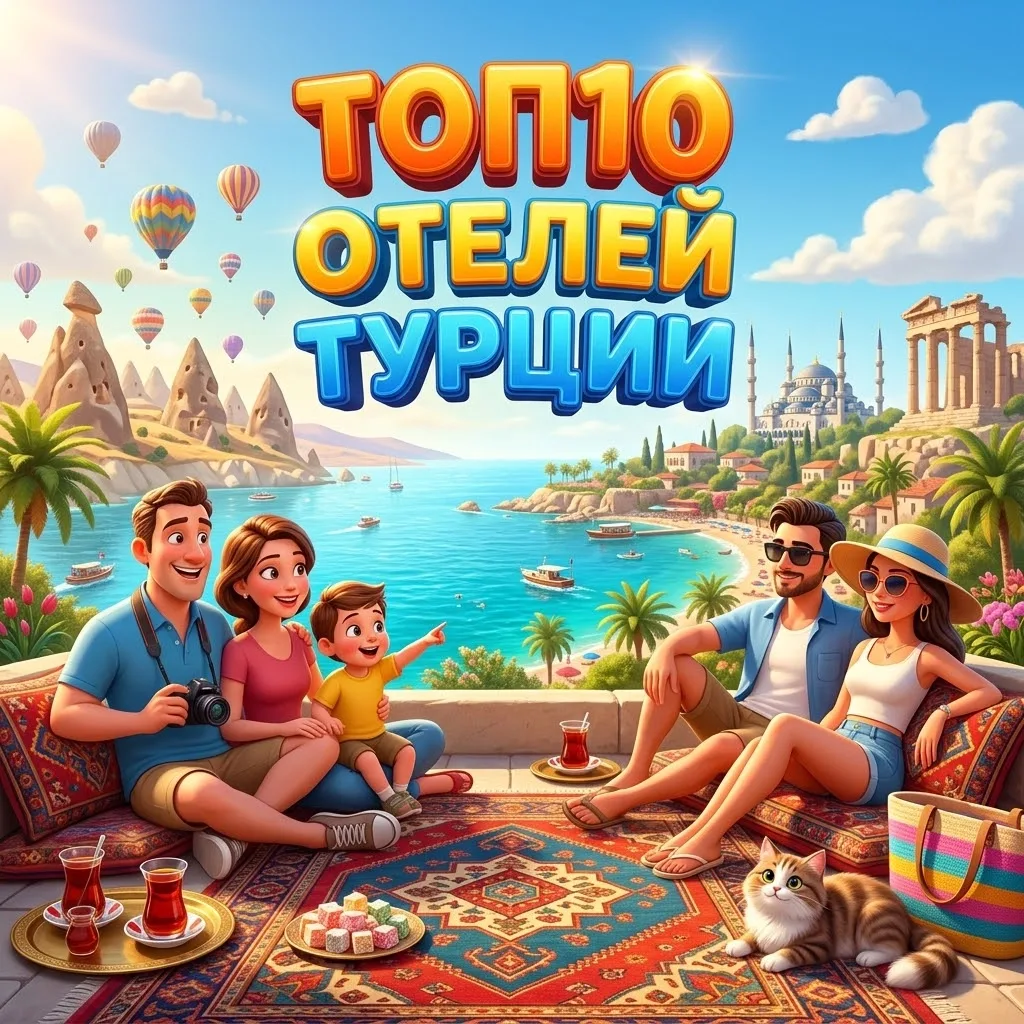 🏆 ТОП-10 отелей Турции по отзывам 2026