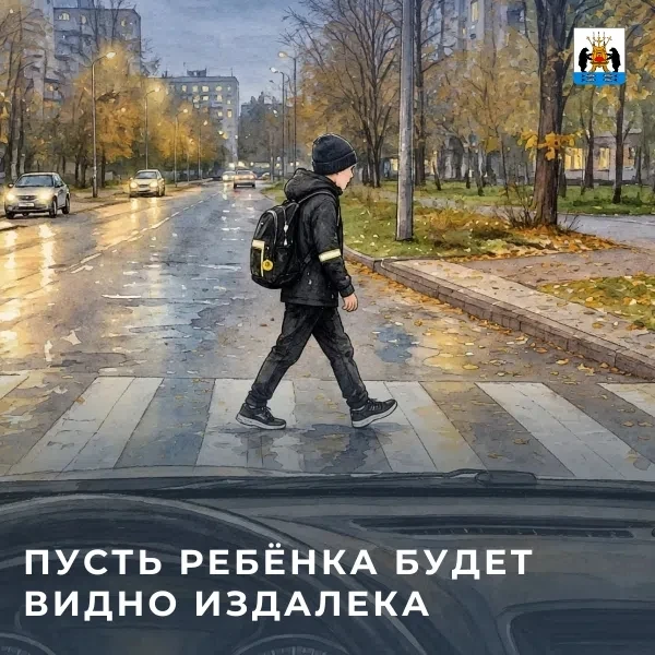 ⚡ Пусть ребёнка будет видно издалека