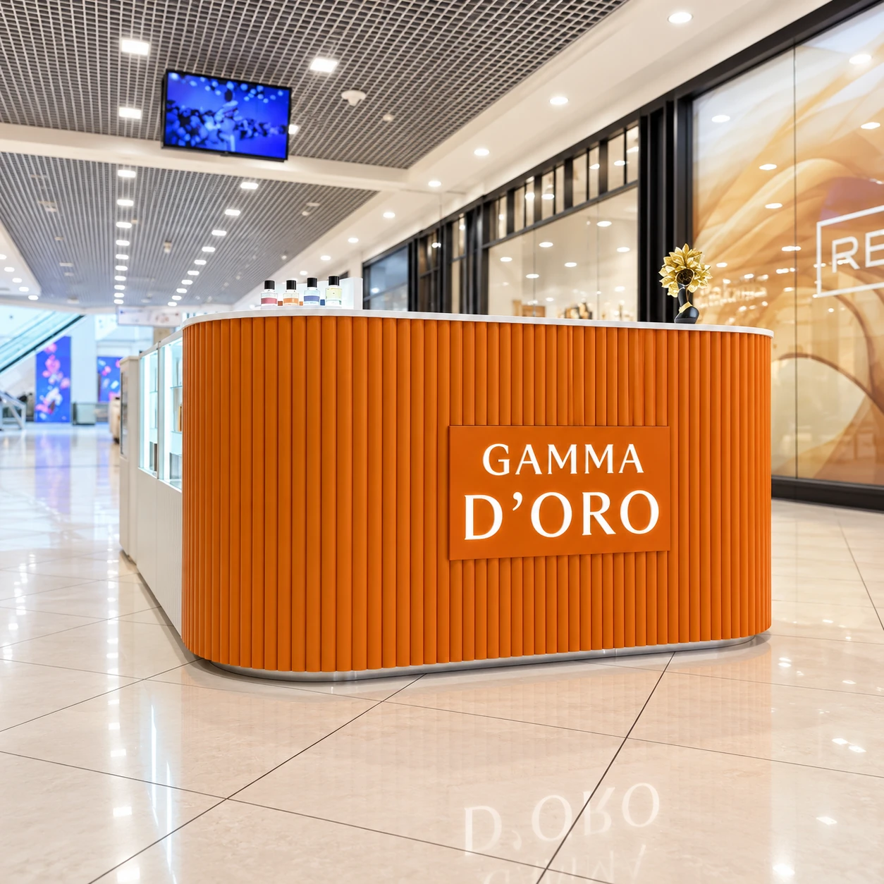 В ТРЦ «АЭРО ПАРК» открылся островок GAMMA D’ORO!