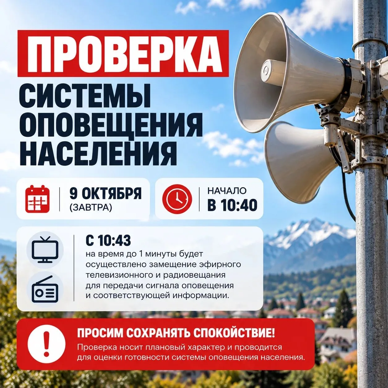 ⚠️ Уважаемые жители Прикубанского района!