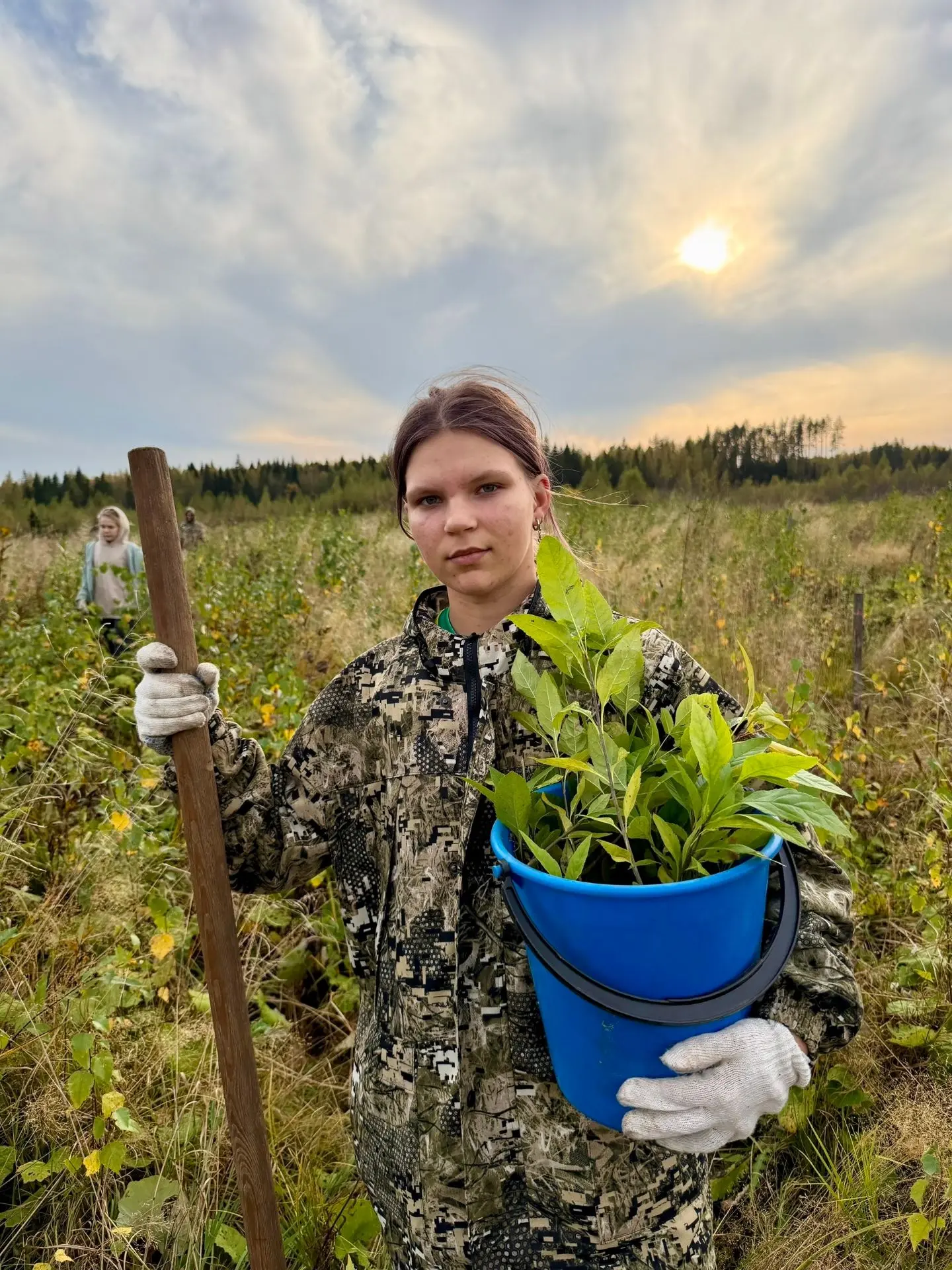 🌲🌳Лесные помощники в деле: «Карельские волчата» рассказали, как ухаживают за своим ми...