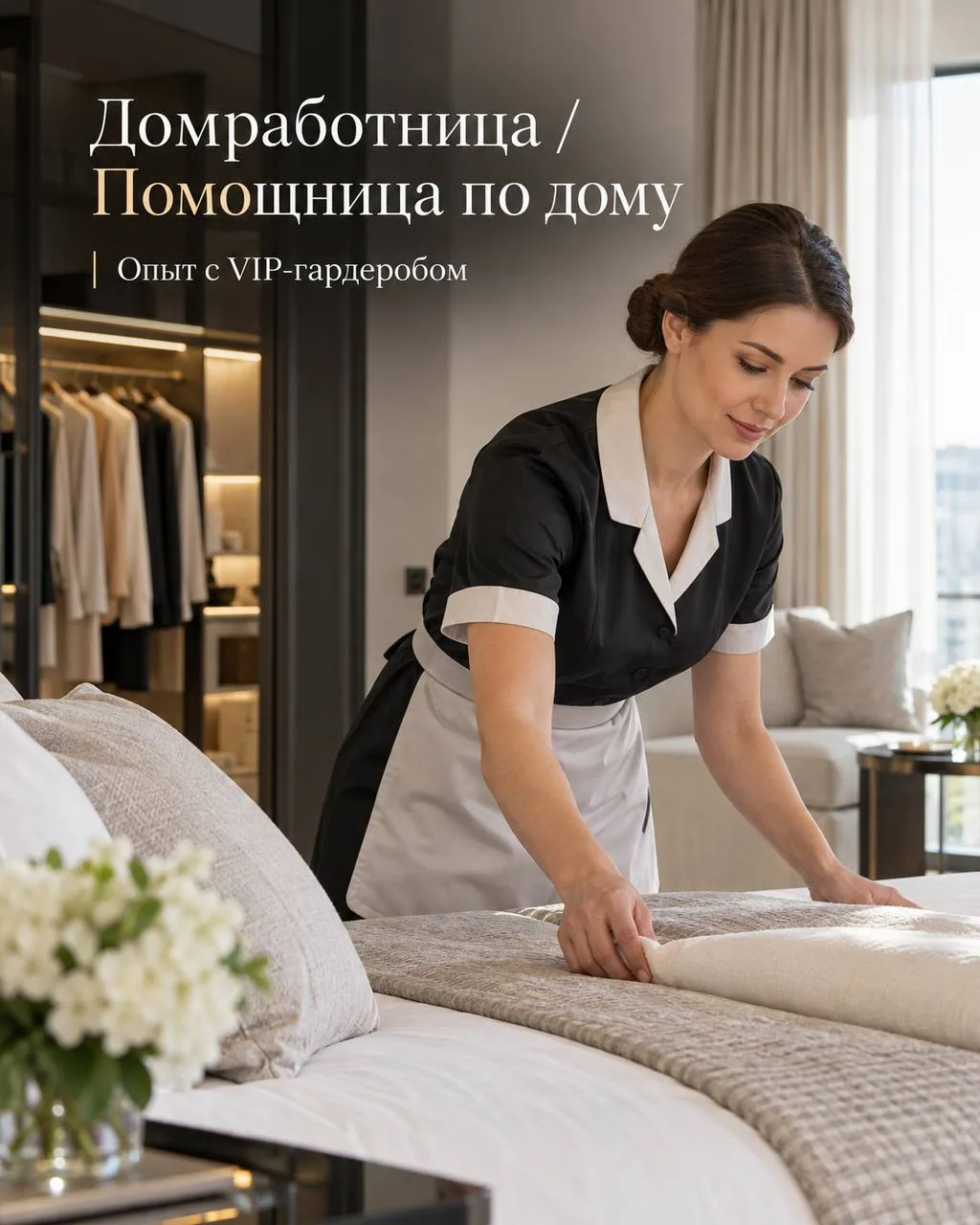 ДОМРАБОТНИЦА / ПОМОЩНИЦА ПО ДОМУ