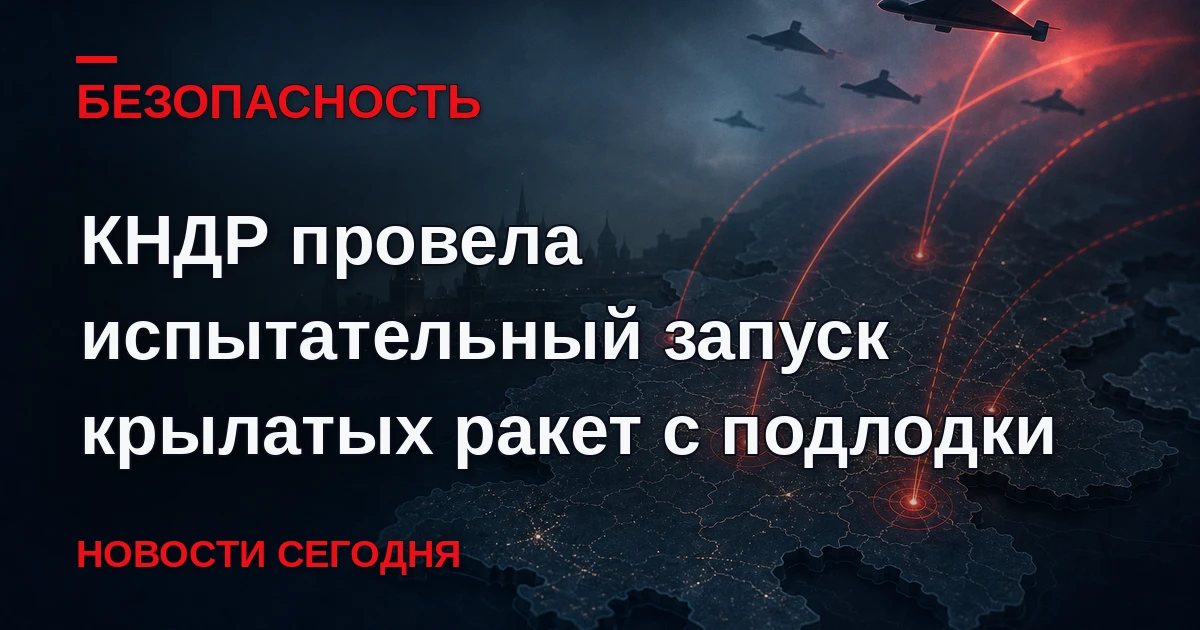 КНДР провела испытательный запуск стратегических крылатых ракет, передает Центральное т...