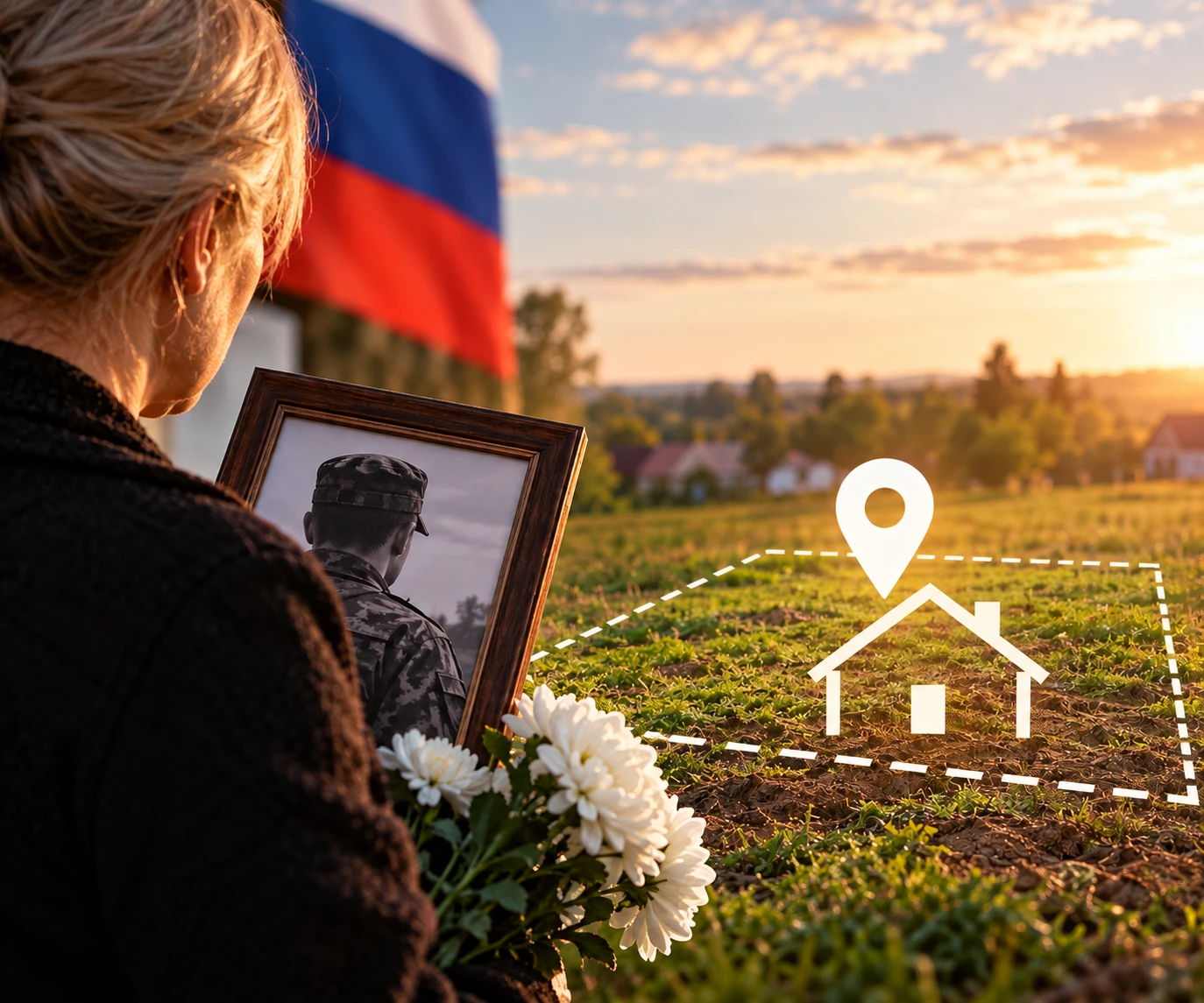 В Каневском районе мать погибшего участника СВО добилась получения земельного участка