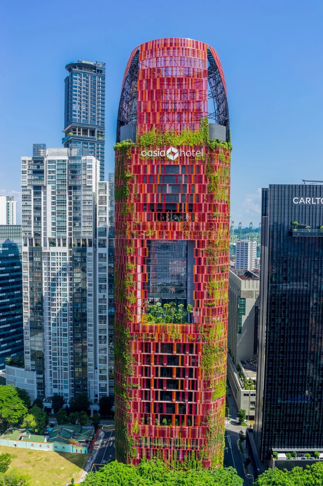 🌎 Oasia Hotel Downtown, Сингапур, 2016