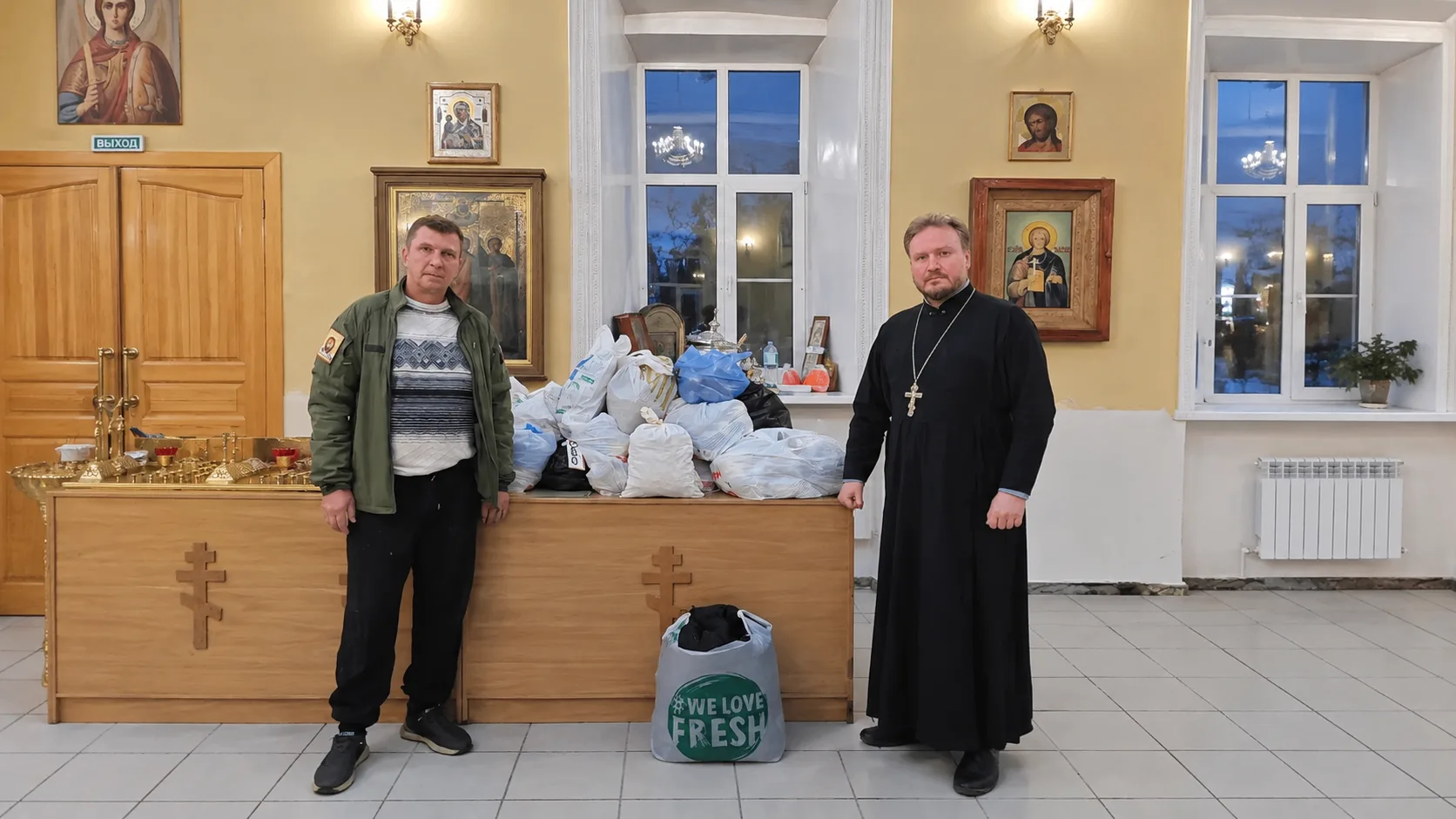 Из Никольского храма Пензы направили необходимые средства в зону спецоперации