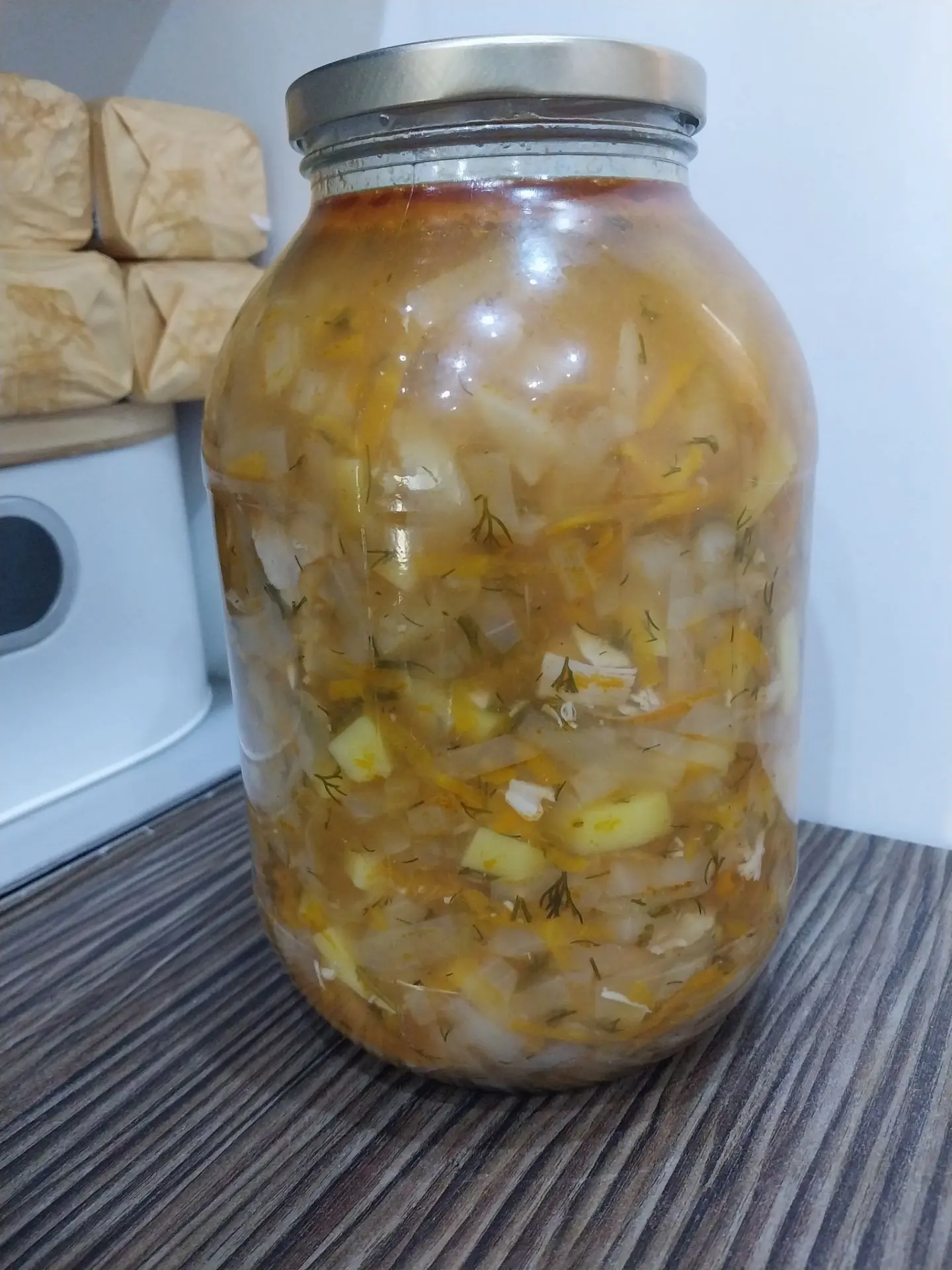 Отдаю в заказ супчик, который приготовила вчера вечером 🍲