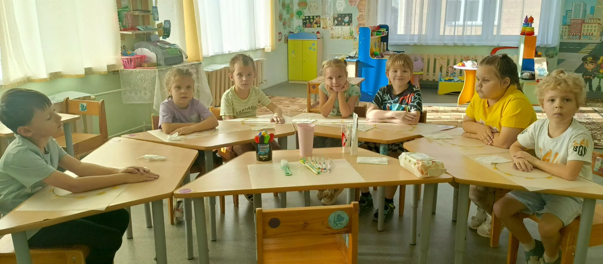 Дети группы "Колокольчики" провели эксперимент, по реализации программы "Зубной феи 🧚‍♀️"