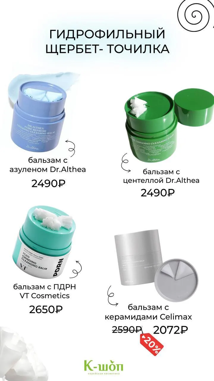 Что такое гидрофильный щербет?