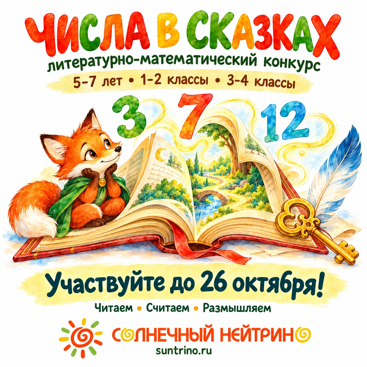 📚 За сказочным сюжетом прячется… математика!