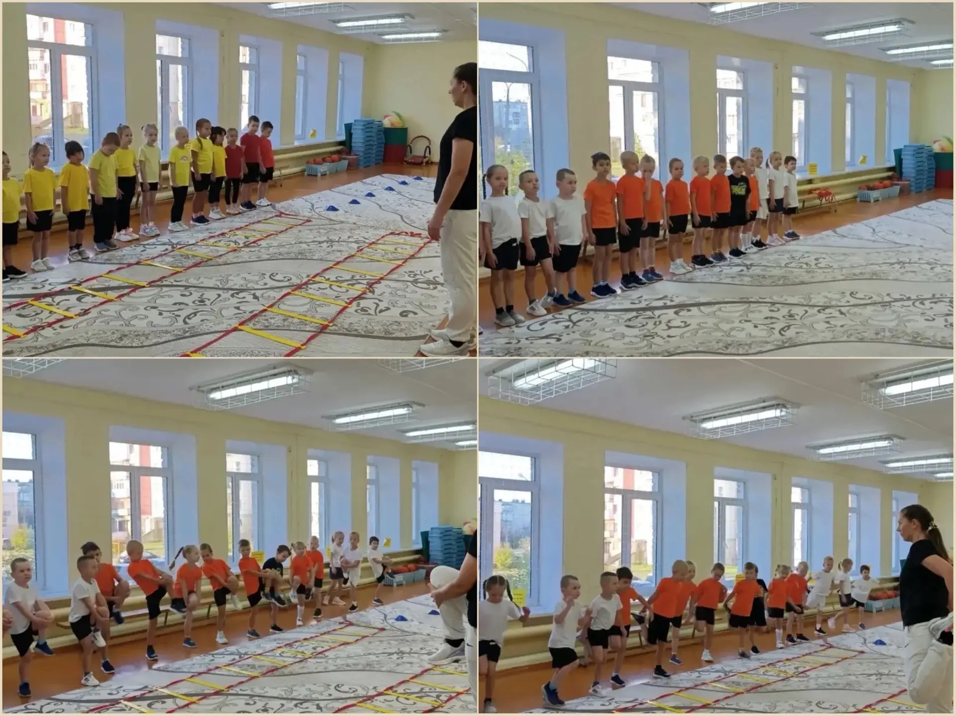 📣 «Футбольная зарядка» в нашем детском саду!