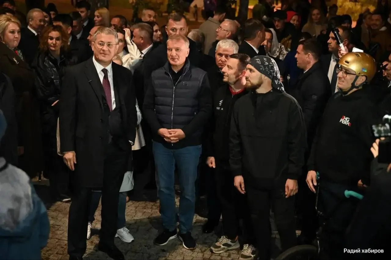 В Уфе открылся парк имени Ленина после двухлетней реконструкции