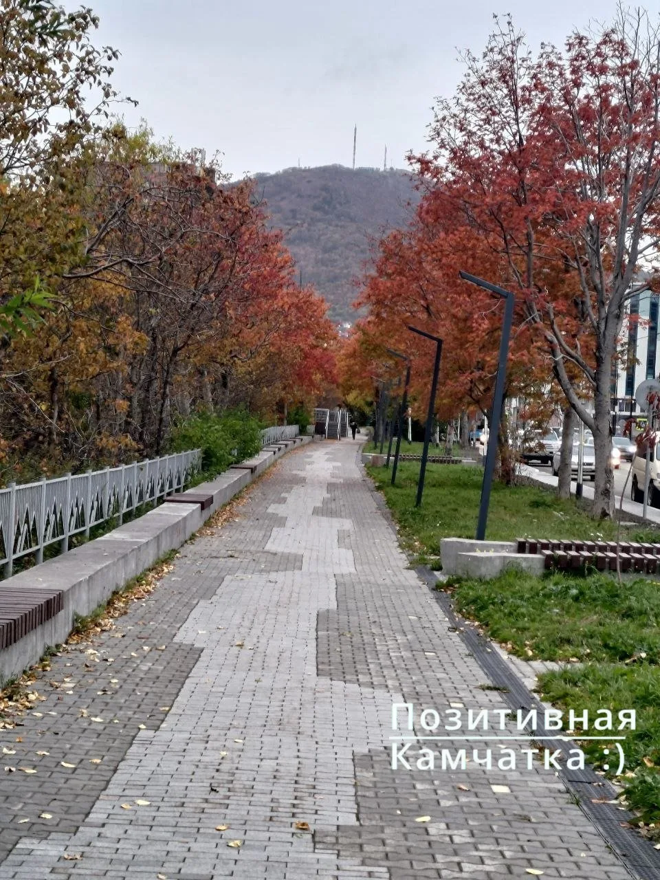 В Петропавловске-Камчатском осень.🍁