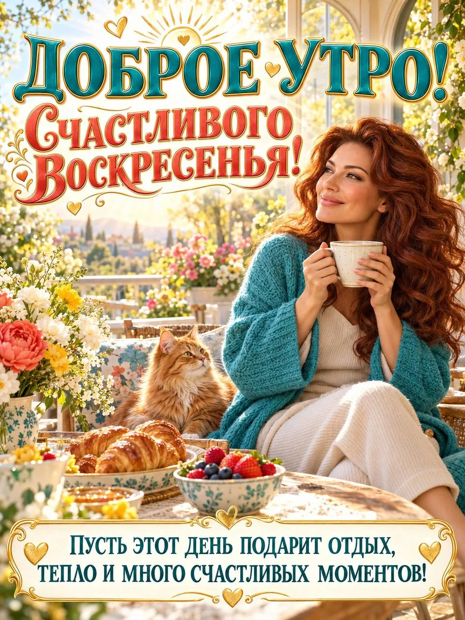 Дорогие ❤️ доброе утро сегодня 11 Октября Воскресенье и для вас поздравительные открытк...